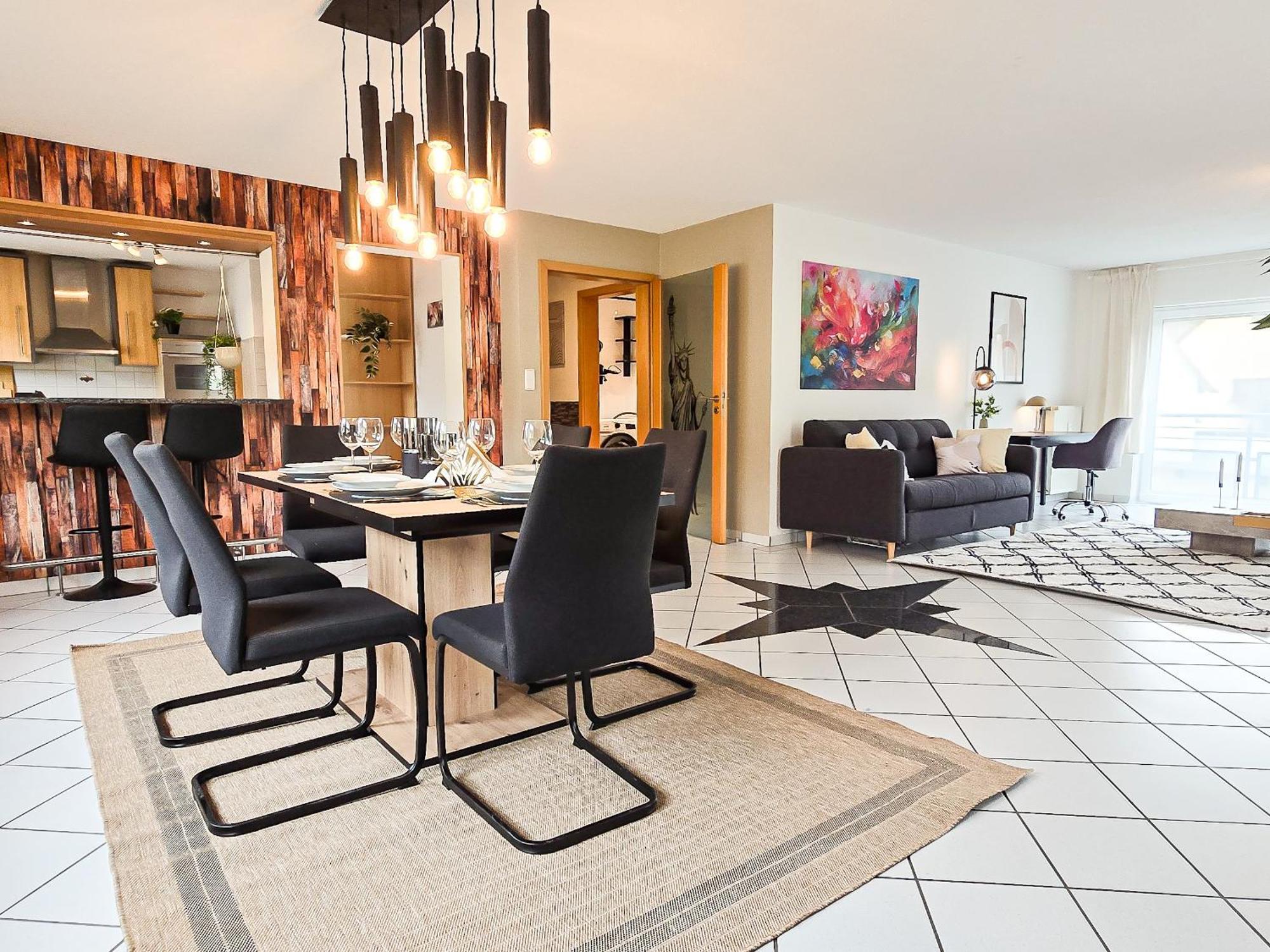 Star-Apartment - Calm, Spacious & Garden, 120M2 Nußloch Esterno foto