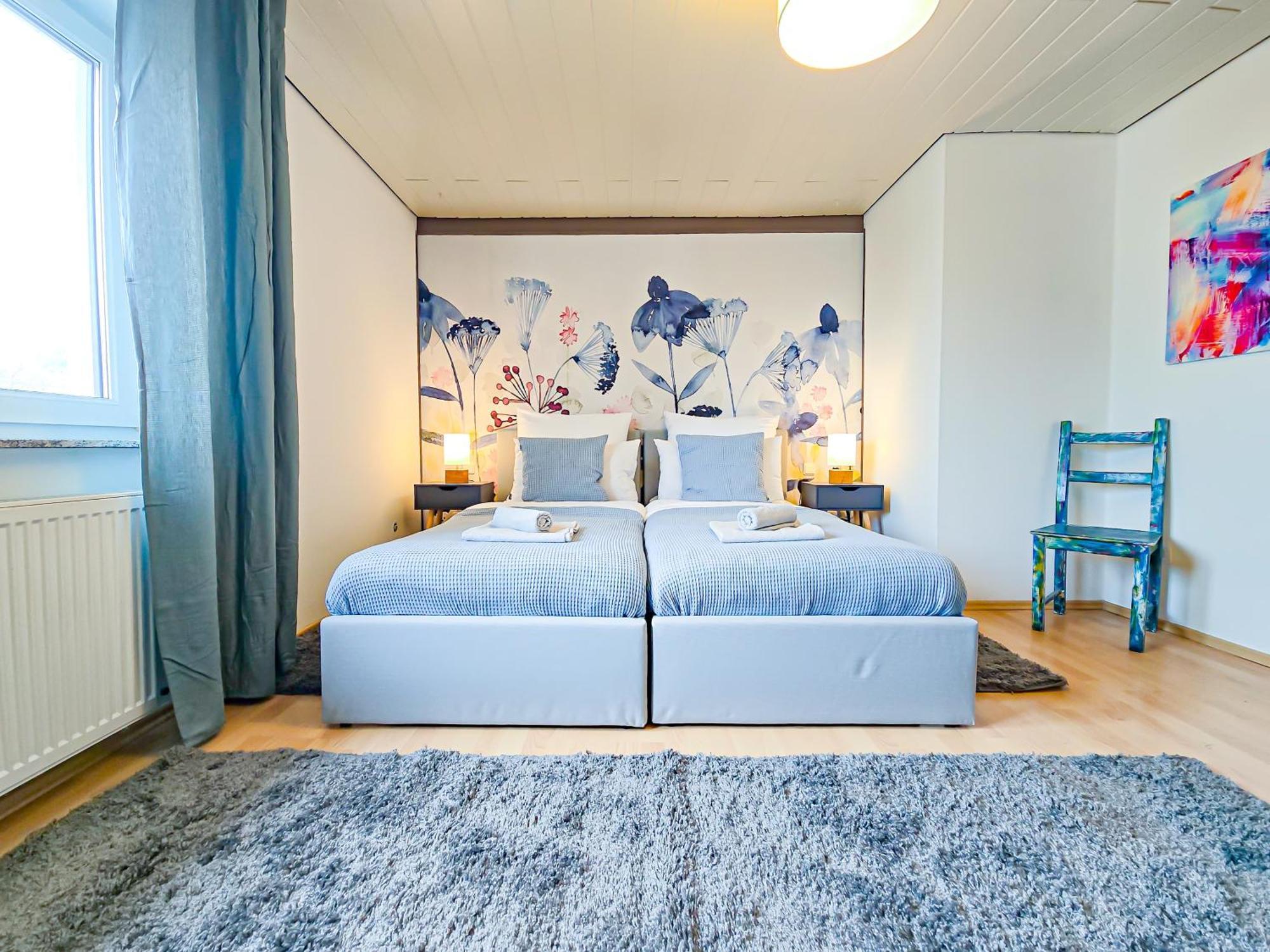 Star-Apartment - Calm, Spacious & Garden, 120M2 Nußloch Esterno foto