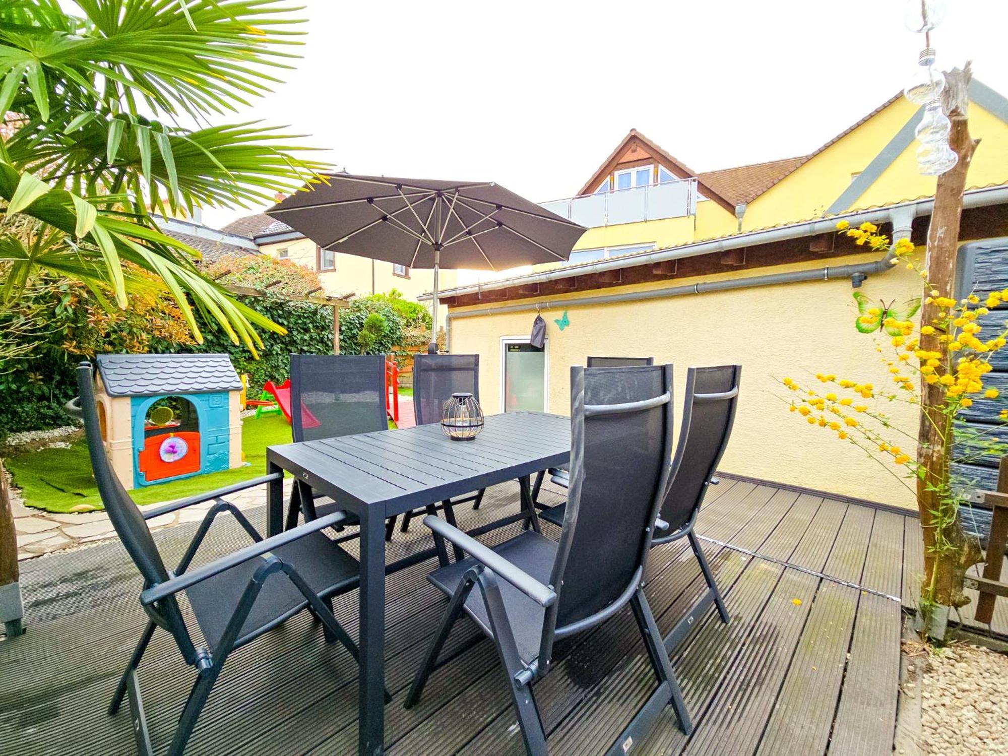 Star-Apartment - Calm, Spacious & Garden, 120M2 Nußloch Esterno foto