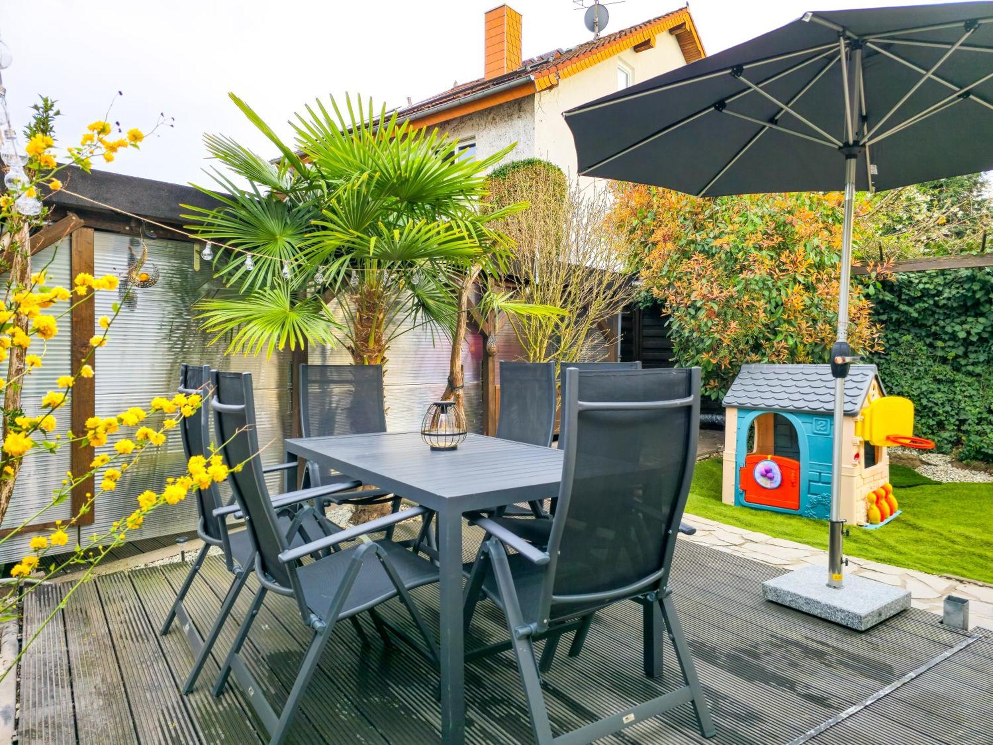 Star-Apartment - Calm, Spacious & Garden, 120M2 Nußloch Esterno foto